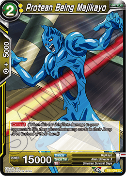 DBS The Tournament of Power TB1-091 Protean Being Majikayo
