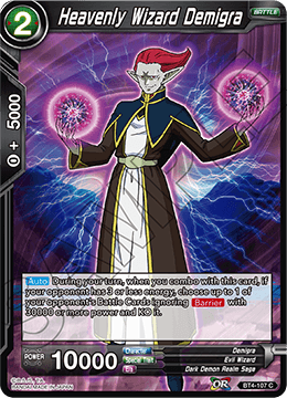 DBS Colossal Warfare BT4-107 Heavenly Wizard Demigra