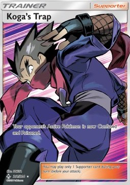 SM Unbroken Bonds 211/214 Koga's Trap