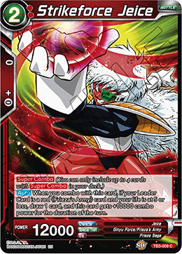 DBS Clash of Fates TB3-009 Strikeforce Jeice Foil