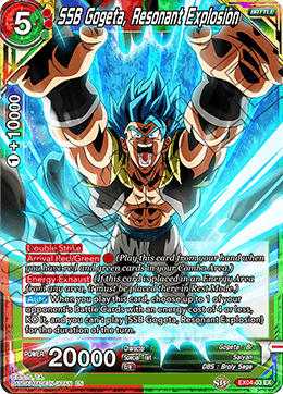 DBS Expansion Set 04: Unity of Saiyans EX04-03 SSB Gogeta, Resonant Explosion