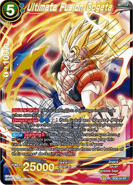 DBS Series 5 Starter Resurrected Fusion SD6-004 Ultimate Fusion Gogeta Foil