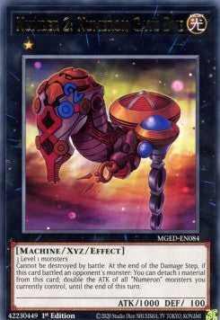 Yu-Gi-Oh! Maximum Gold El Dorado MGED-EN084 Number 2: Numeron Gate Dve –  JGC Collectables