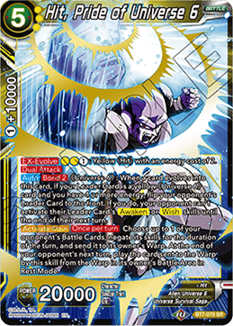 DBS Assault of the Saiyans BT7-079 Hit, Pride of Universe 6 (SR)