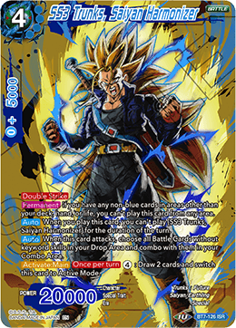 DBS Assault of the Saiyans BT7-126 SS3 Trunks, Saiyan Harmonizer (ISR)