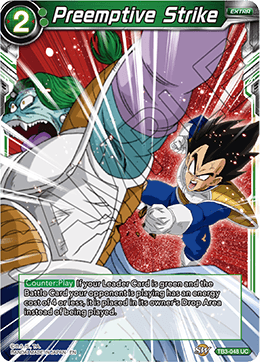 DBS Clash of Fates TB3-048 Preemptive Strike Foil