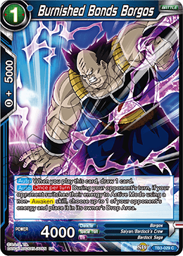 DBS Clash of Fates TB3-029 Burnished Bonds Borgos