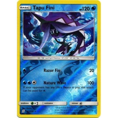 SM Unified Minds 053/236 Tapu Fini Reverse Holo