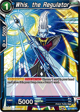 DBS Assault of the Saiyans BT7-035 Whis, the Regulator Foil