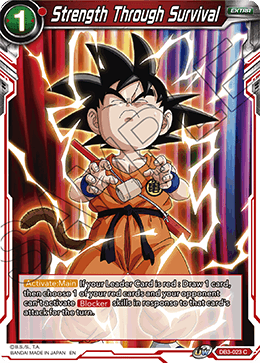 DBS Draft Box 6: Giant's Force DB3-023 Strength Through Survival