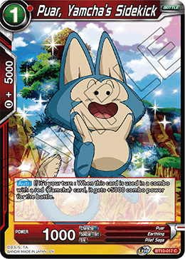 DBS Rise of the Unison Warrior BT10-017 Puar, Yamcha's Sidekick