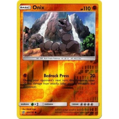 SM Unified Minds 103/236 Onix Reverse Holo