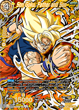 DBS Draft Box 4: Dragon Brawl DB1-101 Son Goku, Father and Son (DPR)