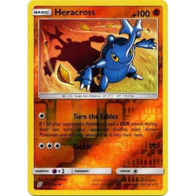 SM Unified Minds 107/236 Heracross Reverse Holo
