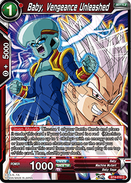 DBS Colossal Warfare BT4-018 Baby, Vengeance Unleashed Foil – JGC  Collectables