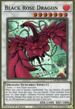 Yu-Gi-Oh! Maximum Gold El Dorado MGED-EN026 Black Rose Dragon Gold Rar JGC Collectables Yu-Gi-Oh! Maximum Gold El Dorado MGED-EN026 Black Rose Dragon Gold Rar JGC Collectables