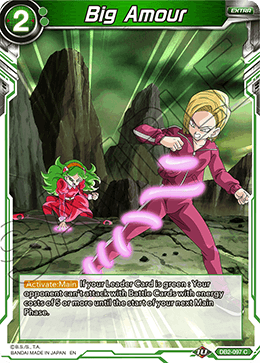 DBS Draft Box 5: Divine Multiverse DB2-097 Big Amour