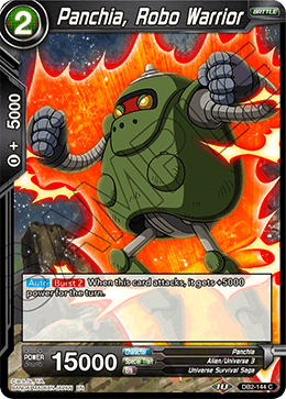 DBS Draft Box 5: Divine Multiverse DB2-144 Panchia, Robo Warrior Foil