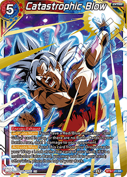 DBS Universal Onslaught BT9-111 Catastrophic Blow (SR)