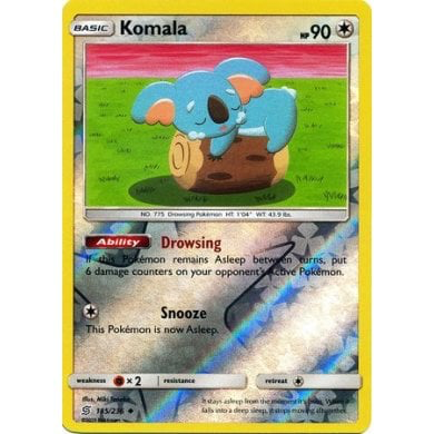 SM Unified Minds 185/236 Komala Reverse Holo