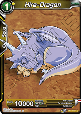 DBS Saiyan Showdown BT15-104 Hire-Dragon Foil