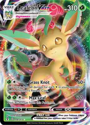 SWSH Evolving Skies 008/203 Leafeon Vmax