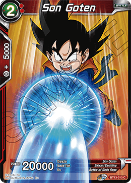 DBS Supreme Rivalry BT13-013 Son Goten