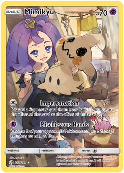 SM Cosmic Eclipse 245/236 Mimikyu Secret Rare