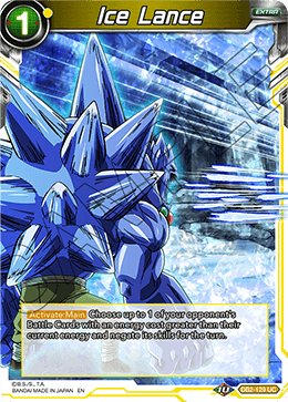 DBS Draft Box 5: Divine Multiverse DB2-129 Ice Lance Foil