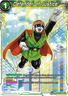 DBS Cross Spirits BT14-085 Defender of Justice