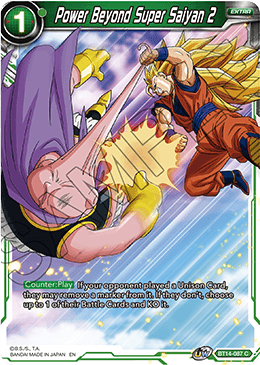 DBS Cross Spirits BT14-087 Power Beyond Super Saiyan 2