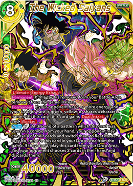 DBS Saiyan Showdown BT15-153 The Wicked Saiyans SCR