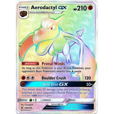 SM Unified Minds 244/236 Aerodactyl GX