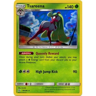 SM Unified Minds 019/236 Tsareena Holo Rare