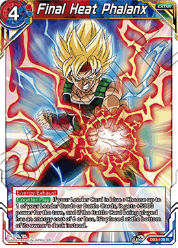 DBS Draft Box 6: Giant's Force DB3-128 Final Heat Phalanx