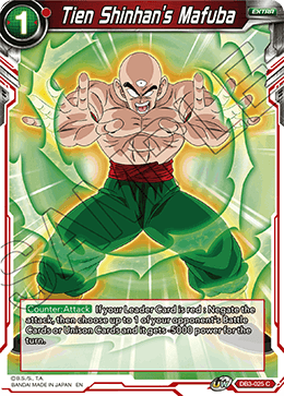 DBS Draft Box 6: Giant's Force DB3-025 Tien Shinhan's Mafuba