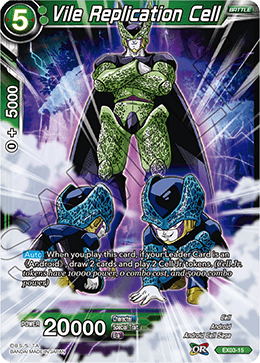 DBS Expansion Set 03: Ultimate Box EX03-15 Vile Replication Cell Foil