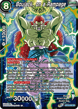 DBS Supreme Rivalry BT13-046 Boujack, on a Rampage (SR)