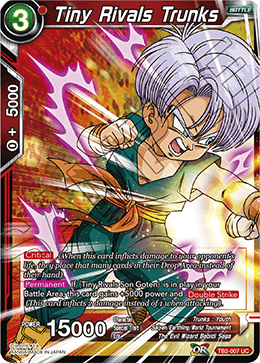 DBS World Martial Arts Tournament TB2-007 Tiny Rivals Trunks