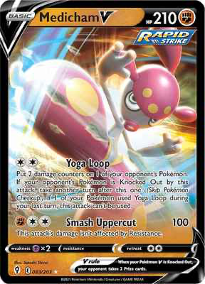 SWSH Evolving Skies 083/203 Medicham V