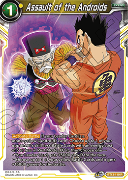 DBS Supreme Rivalry BT13-119 Assault of the Androids