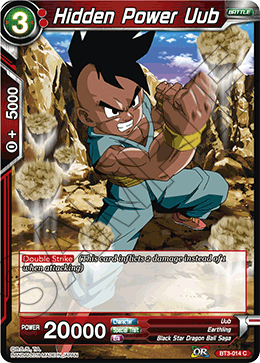 DBS Cross Worlds BT3-014 Hidden Power Uub