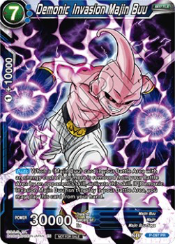 DBS Promotion Card P-097 Demonic Invasion Majin Buu Foil