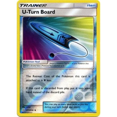 SM Unified Minds 211/236 U-Turn Board Reverse Holo