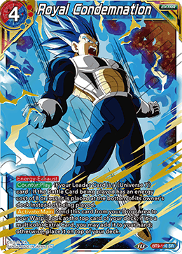 DBS Universal Onslaught BT9-110 Royal Condemnation (SR)