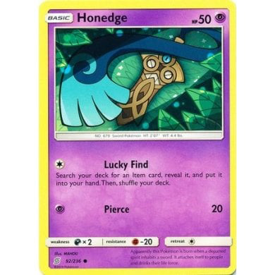 SM Unified Minds 092/236 Honedge