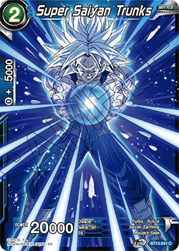 DBS Supreme Rivalry BT13-041 Super Saiyan Trunks