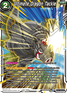 DBS Cross Spirits BT14-143 Ultimate Dragon Tackle