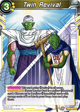 DBS Clash of Fates TB3-061 Twin Revival Foil