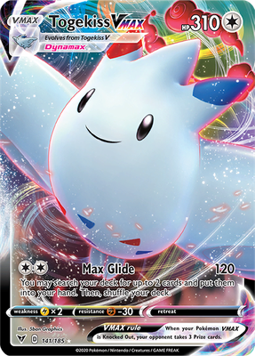 SWSH Vivid Voltage 141/185 Togekiss VMAX